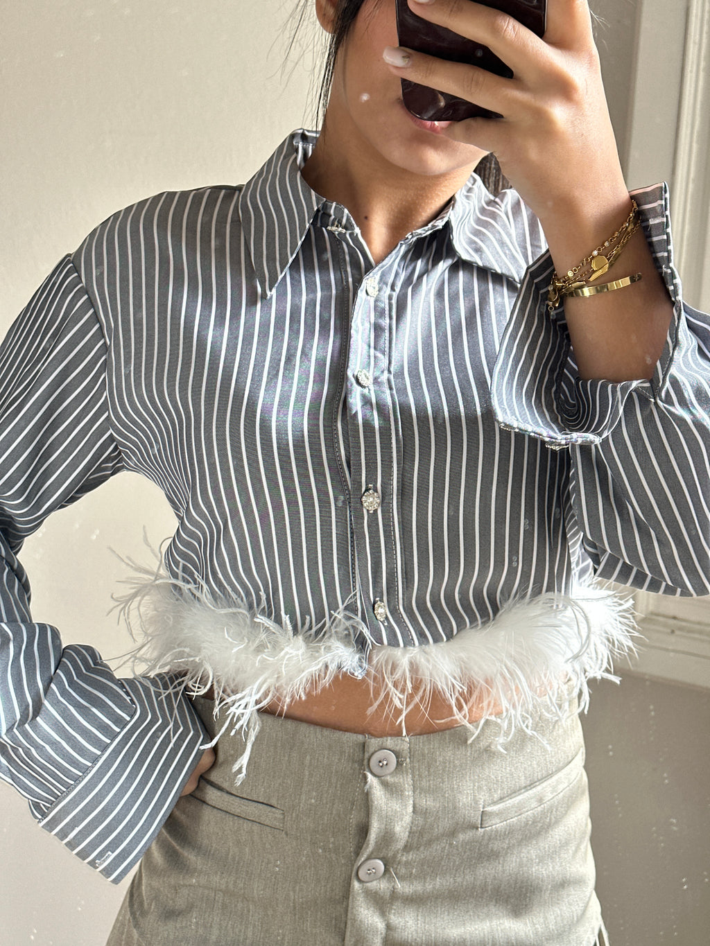 Camicia piuma