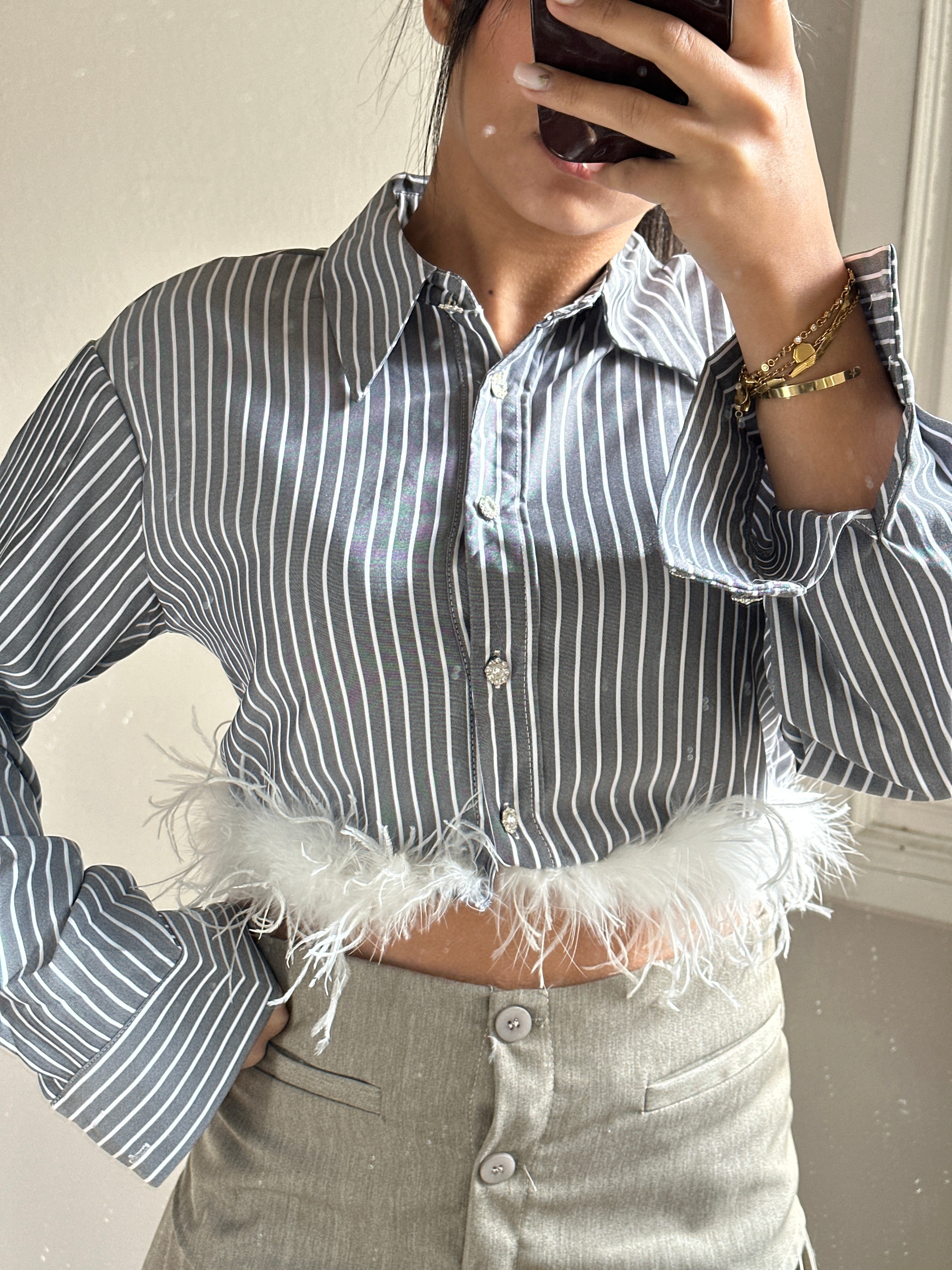 Camicia piuma