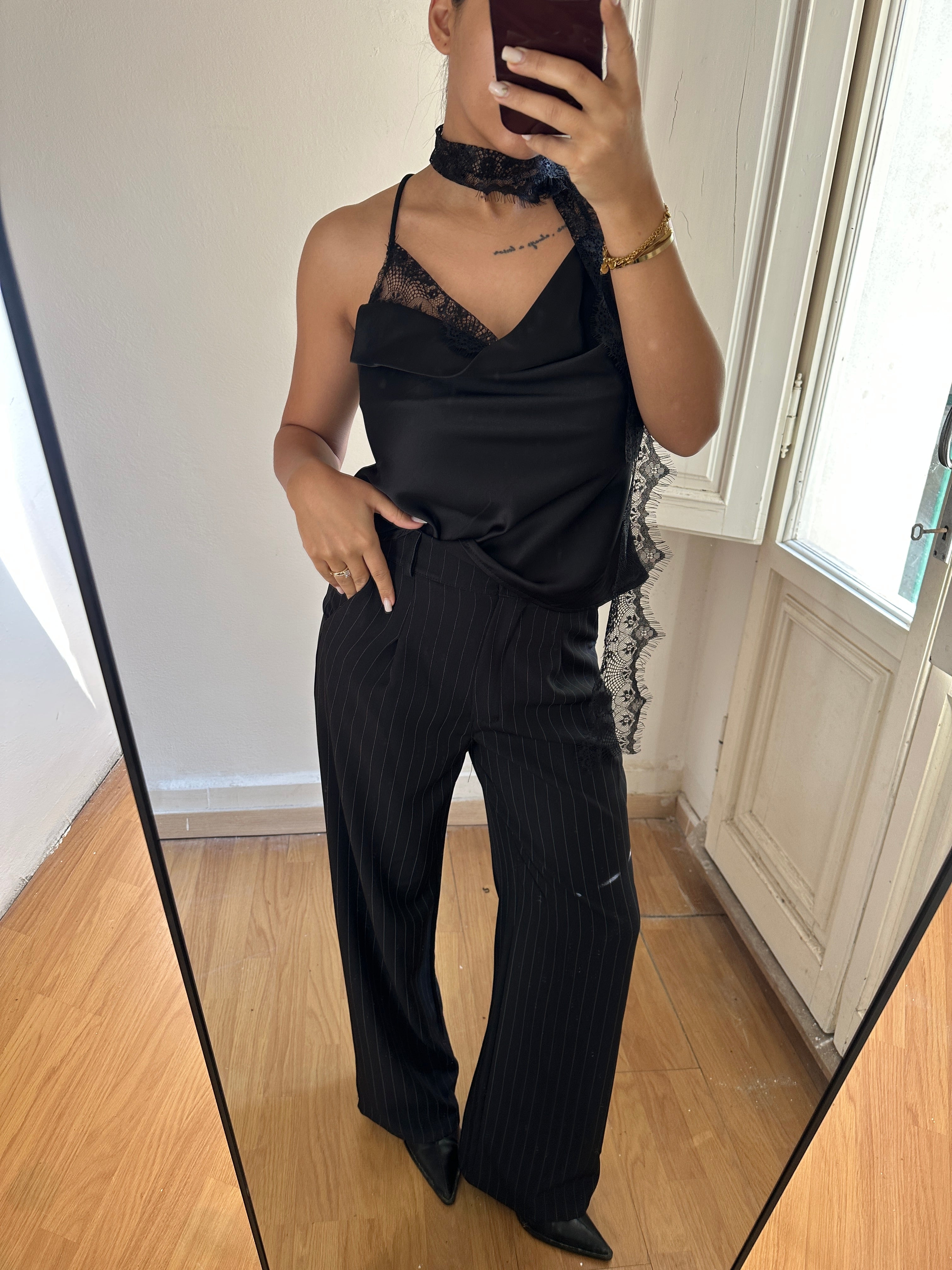Pantalone gessato