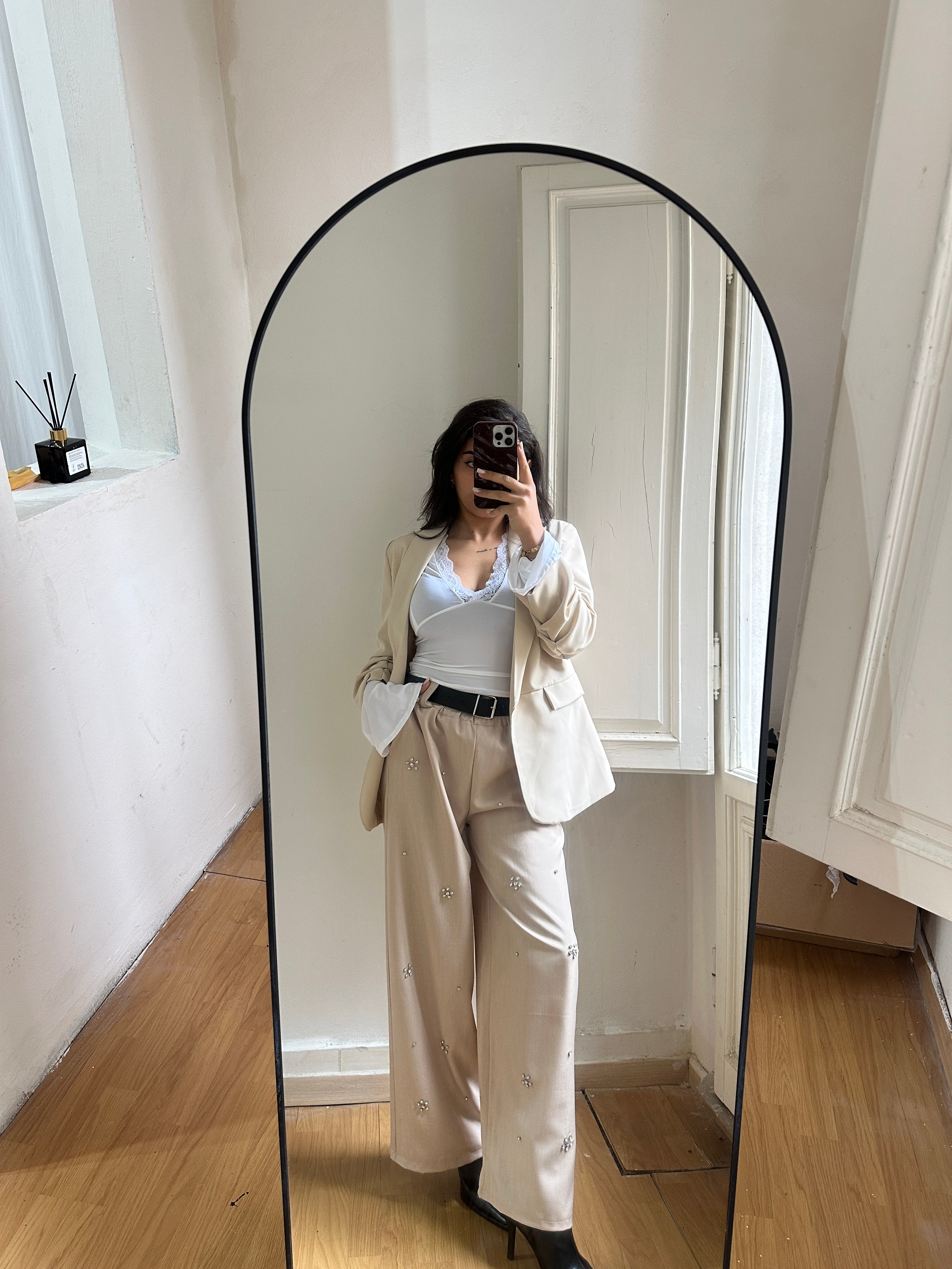 Pantalone strass