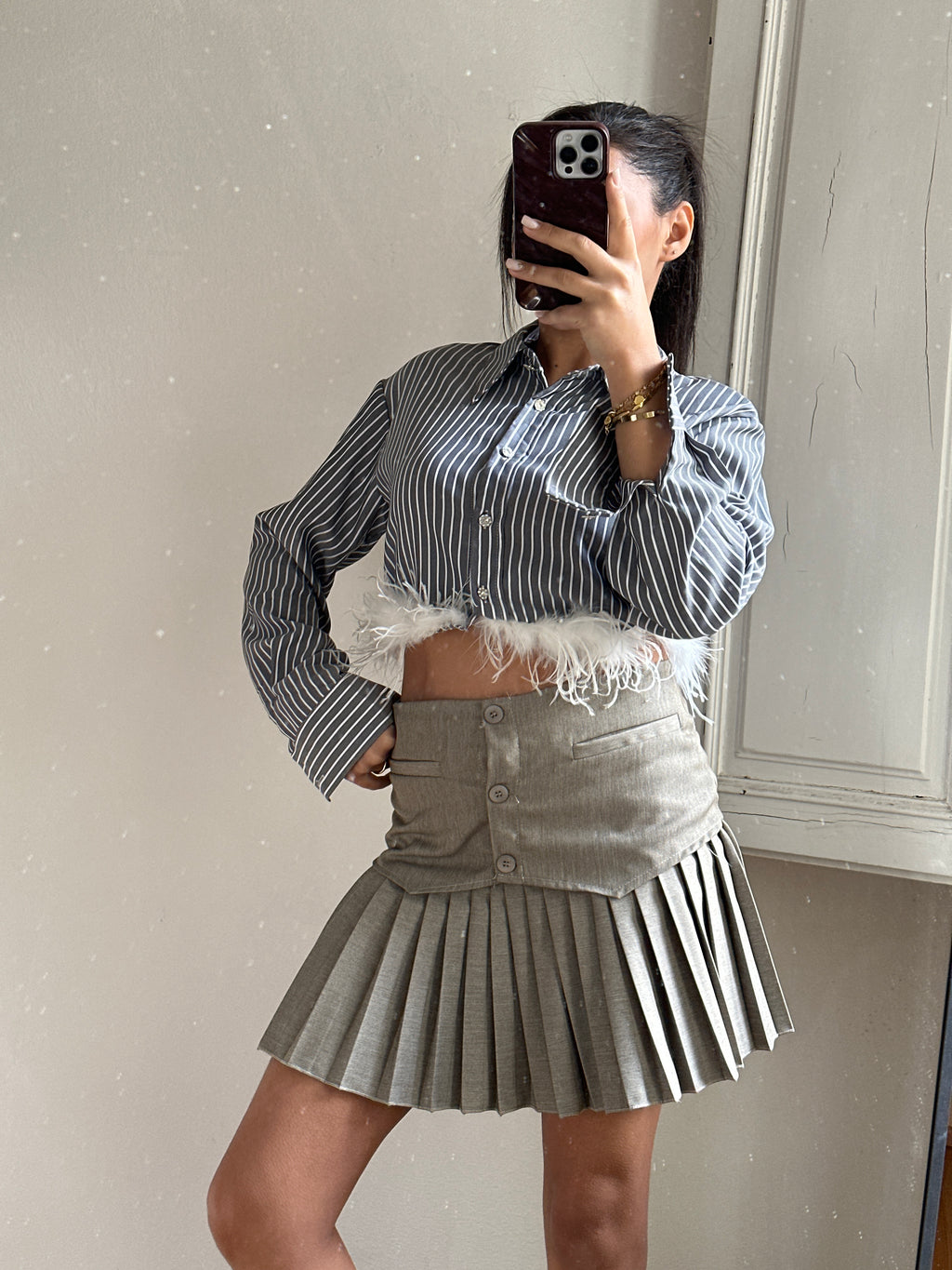 Camicia piuma