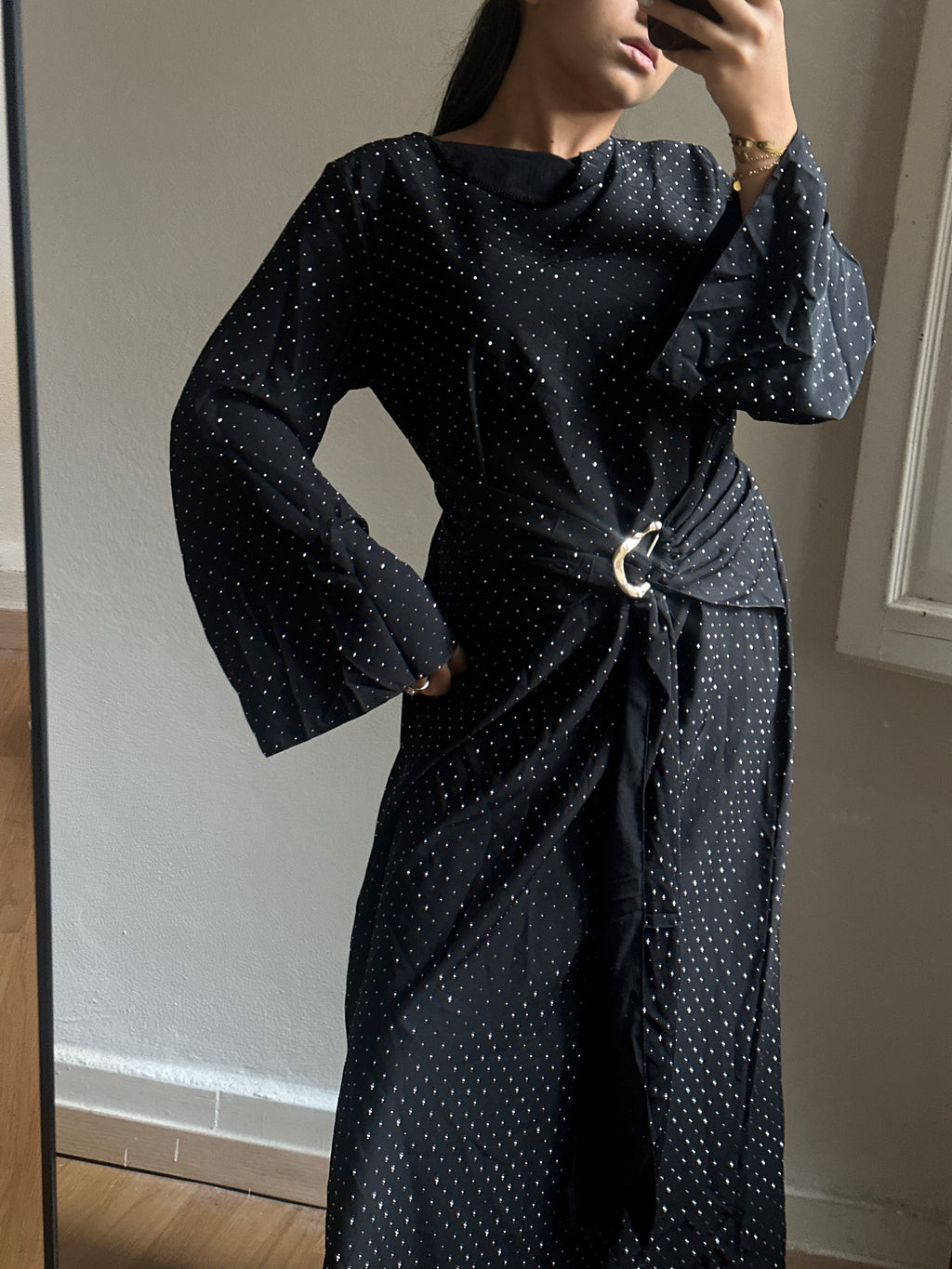 Abaya strass
