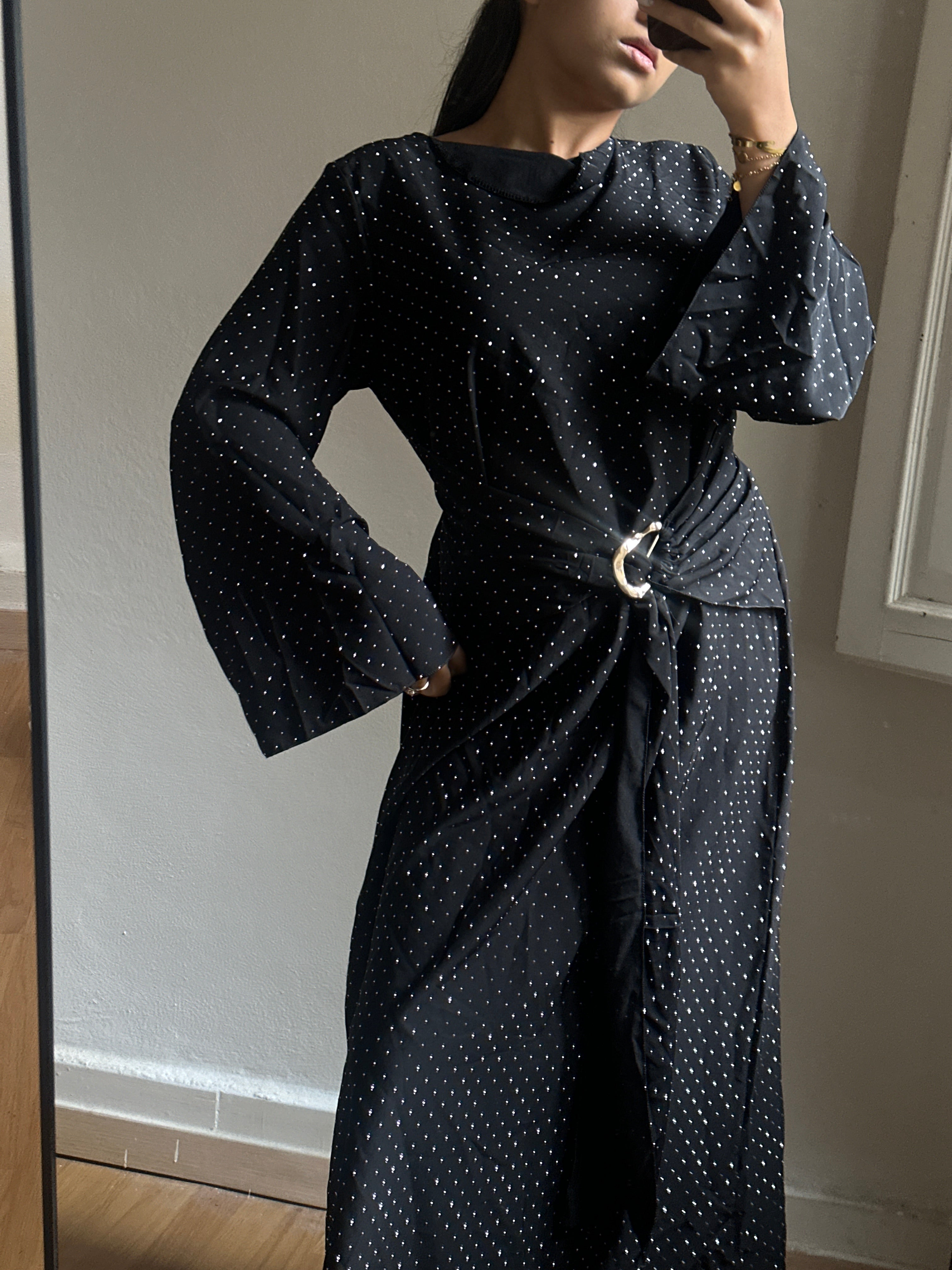 Abaya strass