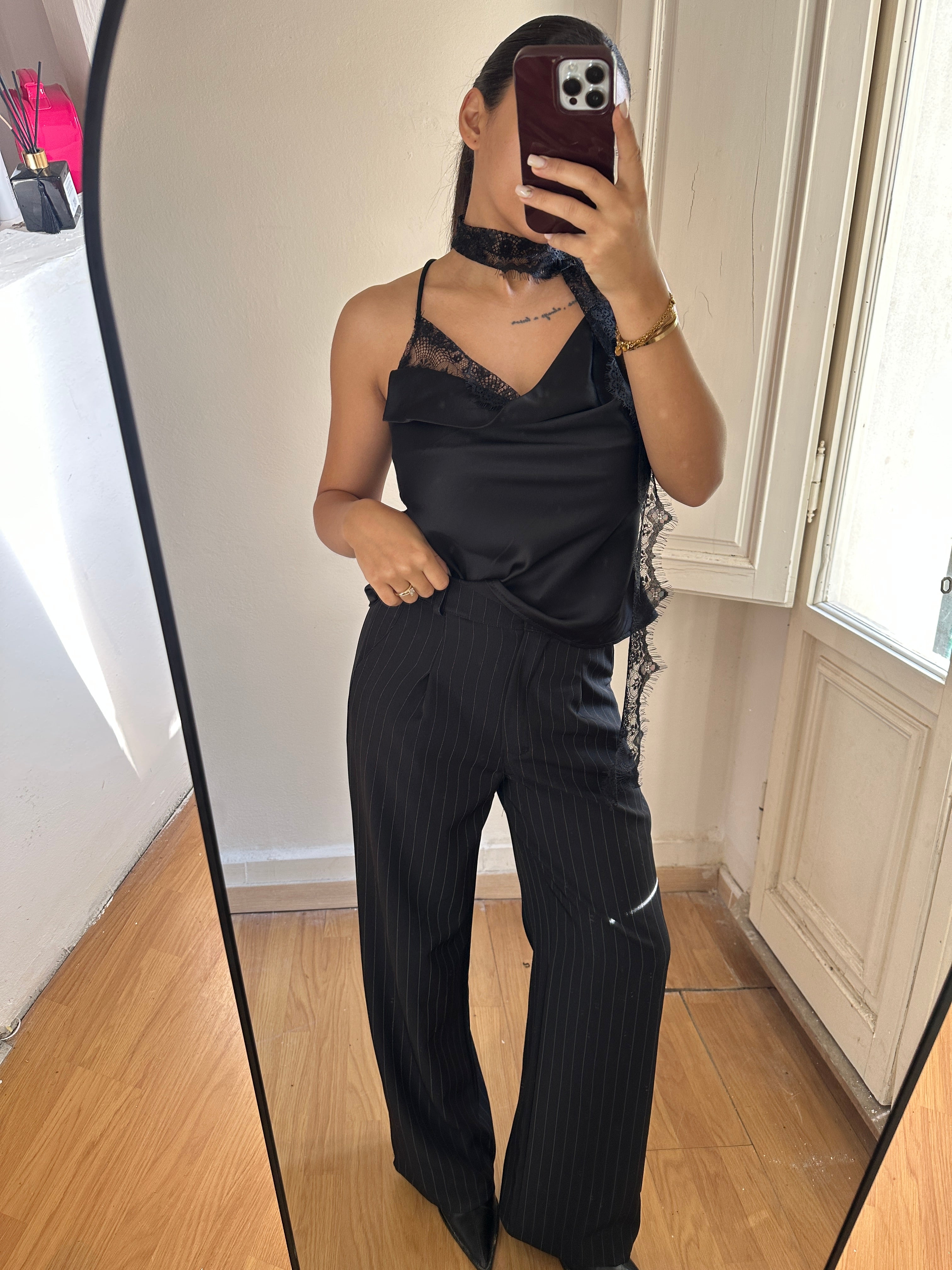 Pantalone gessato
