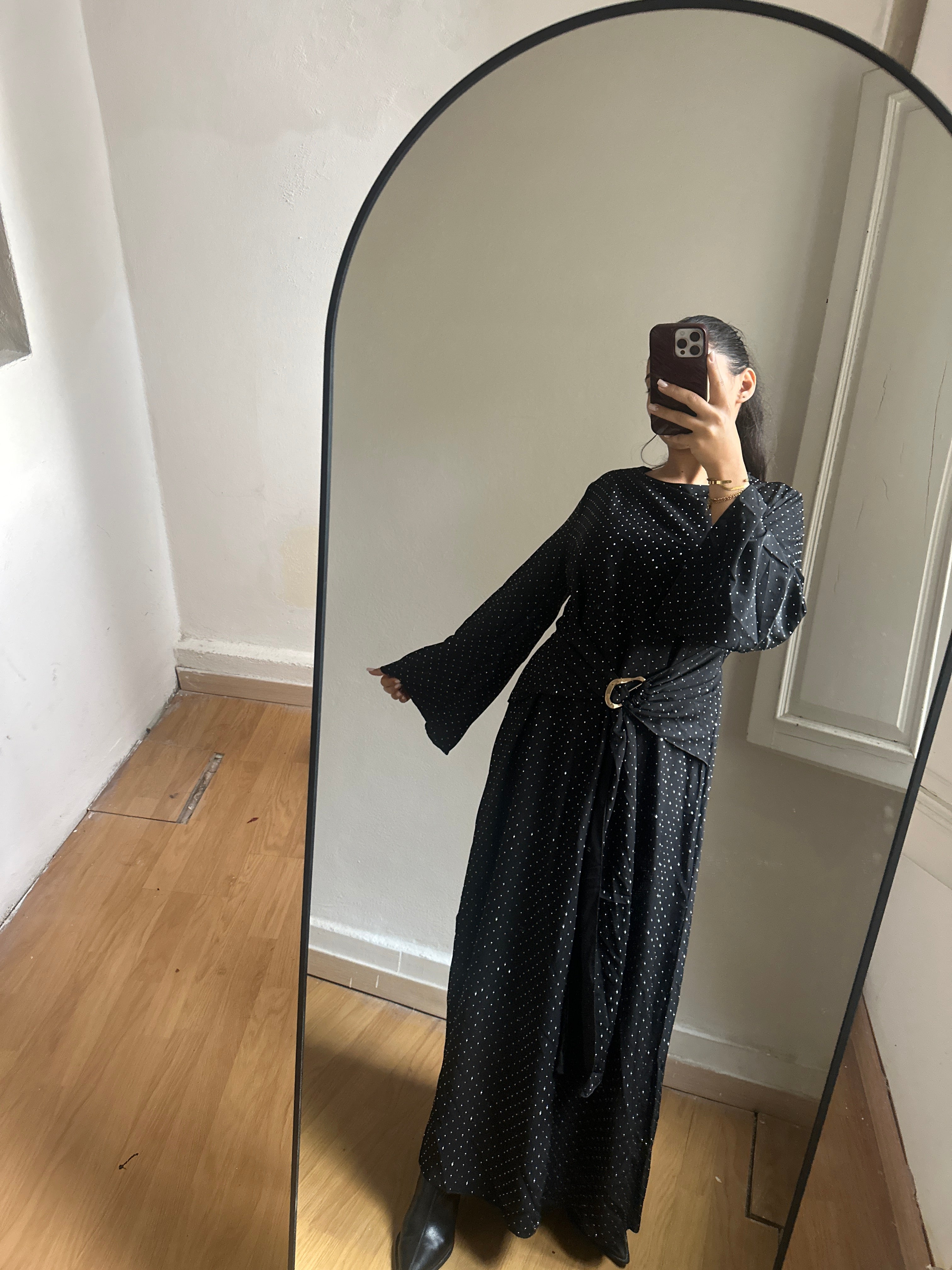 Abaya strass